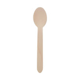 Disposable Wooden Spoons - hotpackwebstore.com - Wooden Cutlery